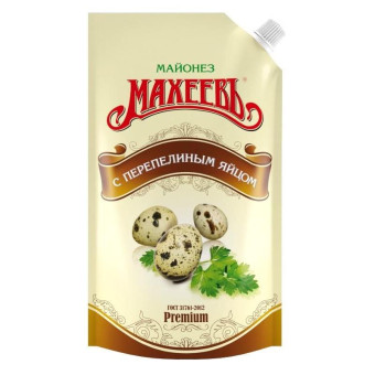 Майонез Махеевъ с перепелиными яйцами 380 г