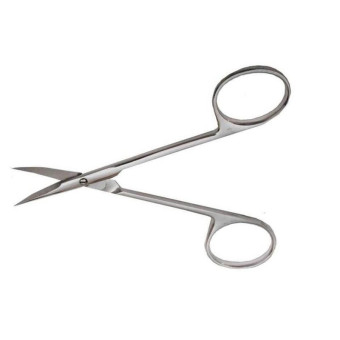 Ножницы хирургические Surgicon изогнутые остроконечные 100 мм
