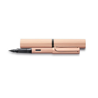 Ручка перьевая Lamy Lx цвет чернил синий цвет корпуса розовое золото (артикул производителя 4031506)
