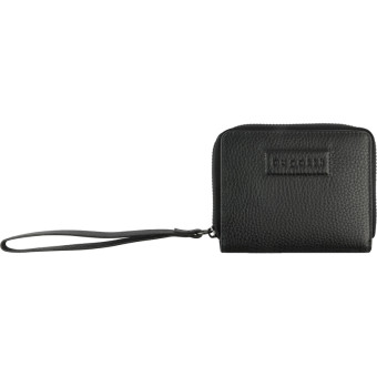 Кошелек женский Bugatti Elsa из полиэстера и натуральной кожи черного  цвета (49462301)