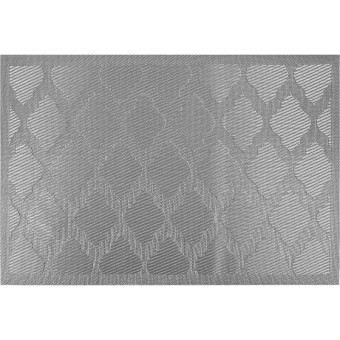 Салфетка сервировочная (плейсмат) Nouvelle Daily Casual line 30x45 см  серая (4 штуки в упаковке)