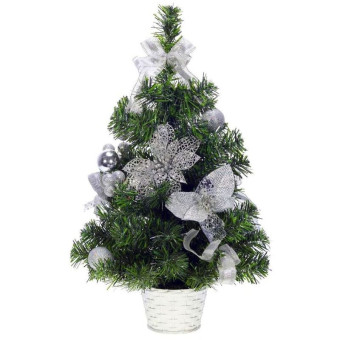 Елка новогодняя Remeco Collection настольная 51 см с декором