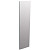Панель завершающая Steel Reception левосторонняя (белый, 25х300х1200 мм)