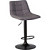 Стул барный Dobrin Tailor black серый/чёрный (ткань/металл)