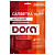 Салфетка хозяйственная Dora микрофибра 17х15 см 300 г/кв.м красная