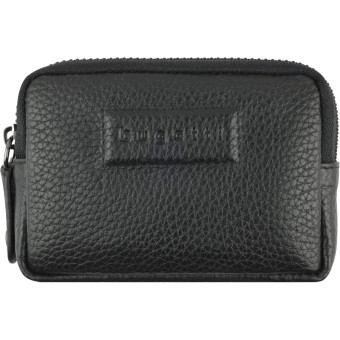 Ключница Bugatti Elsa из полиэстера и натуральной кожи черного цвета  (49462101)