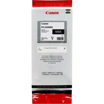 Картридж струйный Canon PFI-320MBK 2889C001 черный матовый оригинальный
