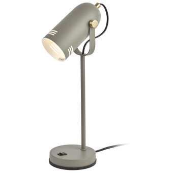 Светильник настольный Эра N-117-Е27-40W-GY серый (Б0047195)