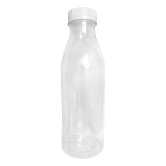 Бутылка пластиковая прозрачная 500 мл диаметр горла 38 мм (100 штук в упаковке)