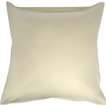 Наволочка Tkano Essential 70х70 см сатин 125 г/кв.м бежевая (2 штуки в упаковке)