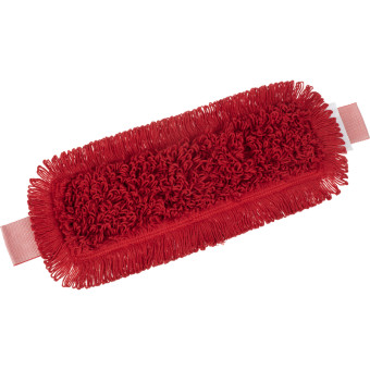 Насадка МОП плоская A-VM хлопок 40x13 см красная