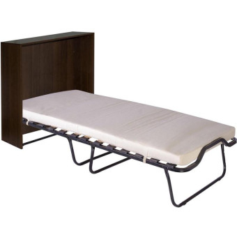 Кровать-тумба Карина раскладная (венге/черный, 2110х853х1103 мм)