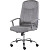 Кресло для руководителя Easy Chair СН-277 серое (ткань, металл)