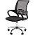 Кресло офисное Easy Chair 304 LT хром черное (сетка/ткань, металл)