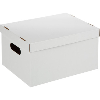 Короб архивный Т23 Attache 340х250х180 мм из гофрокартона (3 штуки в упаковке)