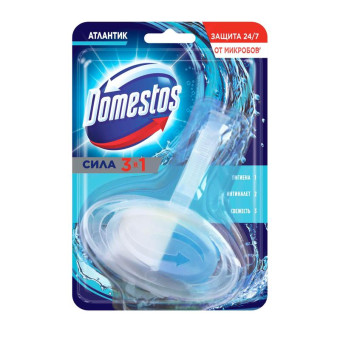 Блок для унитаза гигиенический Domestos Атлантик 3в1