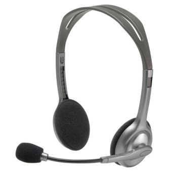 Гарнитура проводная Logitech H110 (981-000472)