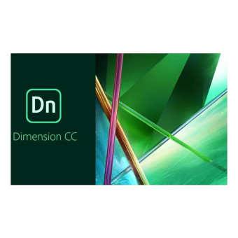Программное обеспечение Adobe Dimension CC for teams All Apps Multiple Platforms Multi European Languages Level 1 (1 - 9) Commercial