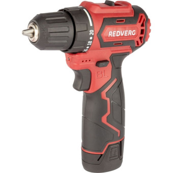 Шуруповерт аккумуляторный бесщеточный REDVERG RD-SD12BL