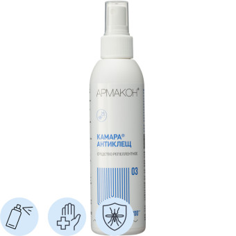 Спрей Армакон Камара Антиклещ репеллентный от комаров и клещей 200 мл