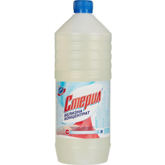 Отбеливатель Стерил Белизна жидкость 1 л (содержание хлора 15-30%)