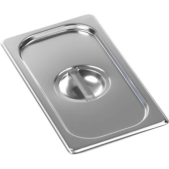 Крышка для гастроёмкости GN 1/3 32.5х17.6 см нержавеющая сталь