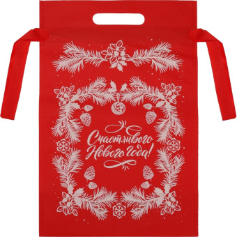 Мешочек подарочный Миленд Еловое настроение (36x24x12 см, НУ-6246)