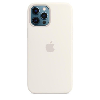 Чехол - крышка Apple Silicone Case MagSafe для iPhone 12 Pro Max белый MHLE3ZE/A