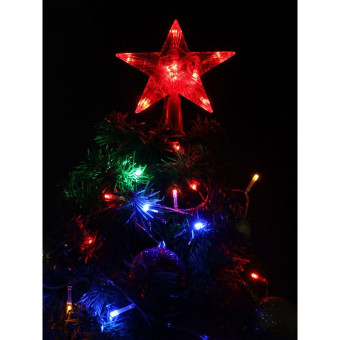 Верхушка на елку Miland Красная Звезда (размер 15х15 см)