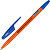 Ручка шариковая неавтоматическая Erich Krause R-301 Orange Stick синяя (толщина линии 0.35 мм)