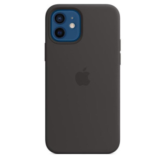 Чехол - крышка Apple Silicone Case MagSafe для iPhone 12 / 12 Pro черный MHL73ZE/A