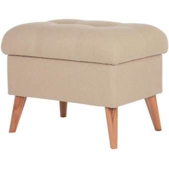 Банкетка Релакс бежевый (ткань)