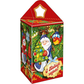 Новогодний сладкий подарок Теплый подарок 900 г