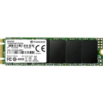 SSD накопитель Transcend 960 ГБ (TS960GMTS820S)