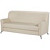 Диван трехместный Европа светло-бежевый (искусственная кожа)