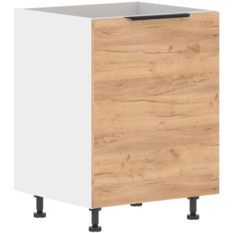 Шкаф напольный под мойку Corsica (дуб бофорд/белый, 600х560х820 мм)