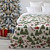 Покрывало Happy Family Новогодние каникулы велсофт 150x200 см  разноцветное